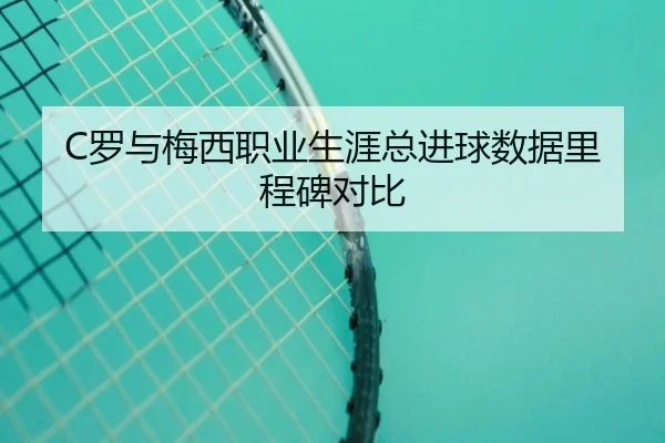 C罗与梅西职业生涯总进球数据里程碑对比